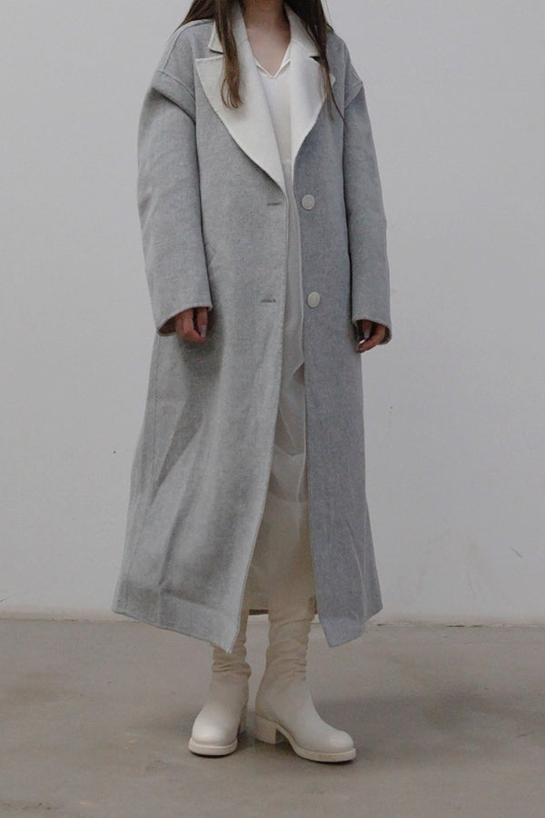 SWAYING/KNIT long suit coat SW212SZ63 PS37